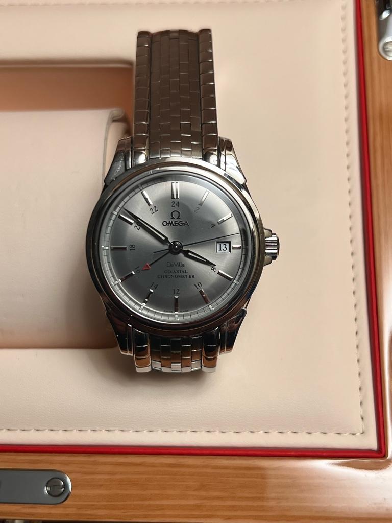 Omega DeVille GMT Co-Axial 4533.41.00