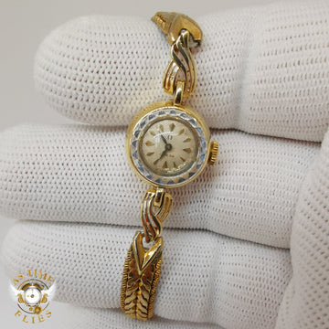 Ladies Omega Cocktail Watch 14k Solid Gold