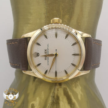 Rolex Oyster Perpetual Ref. 6332, Gold-plated