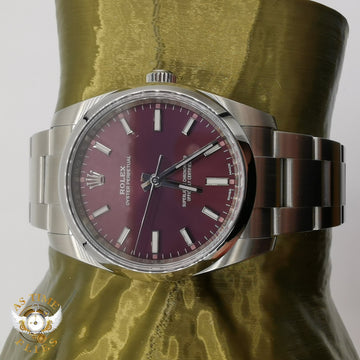 Rolex Oyster Perpetual "Grape" dial Ref. 114200