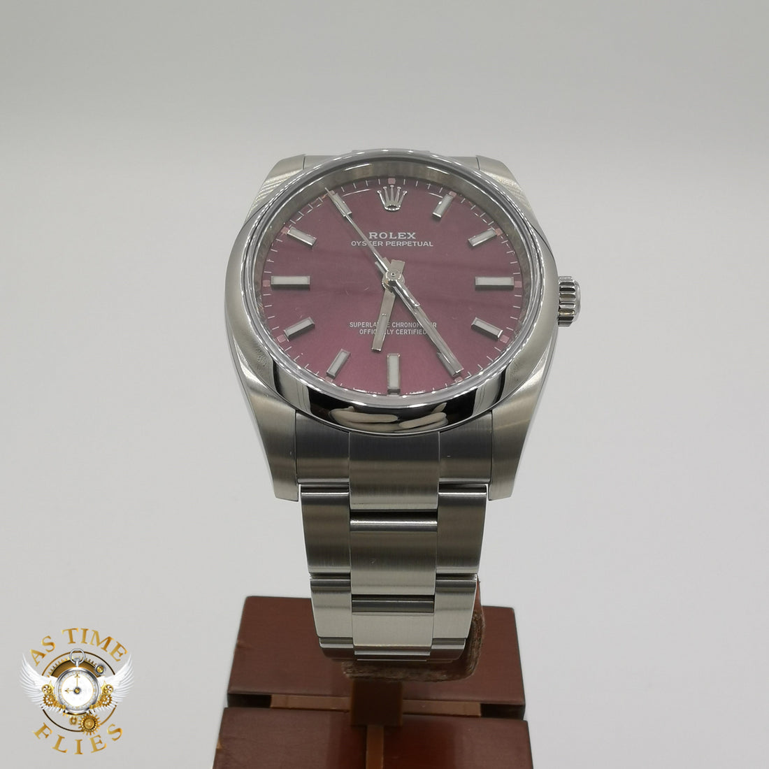 Rolex Oyster Perpetual "Grape" dial Ref. 114200