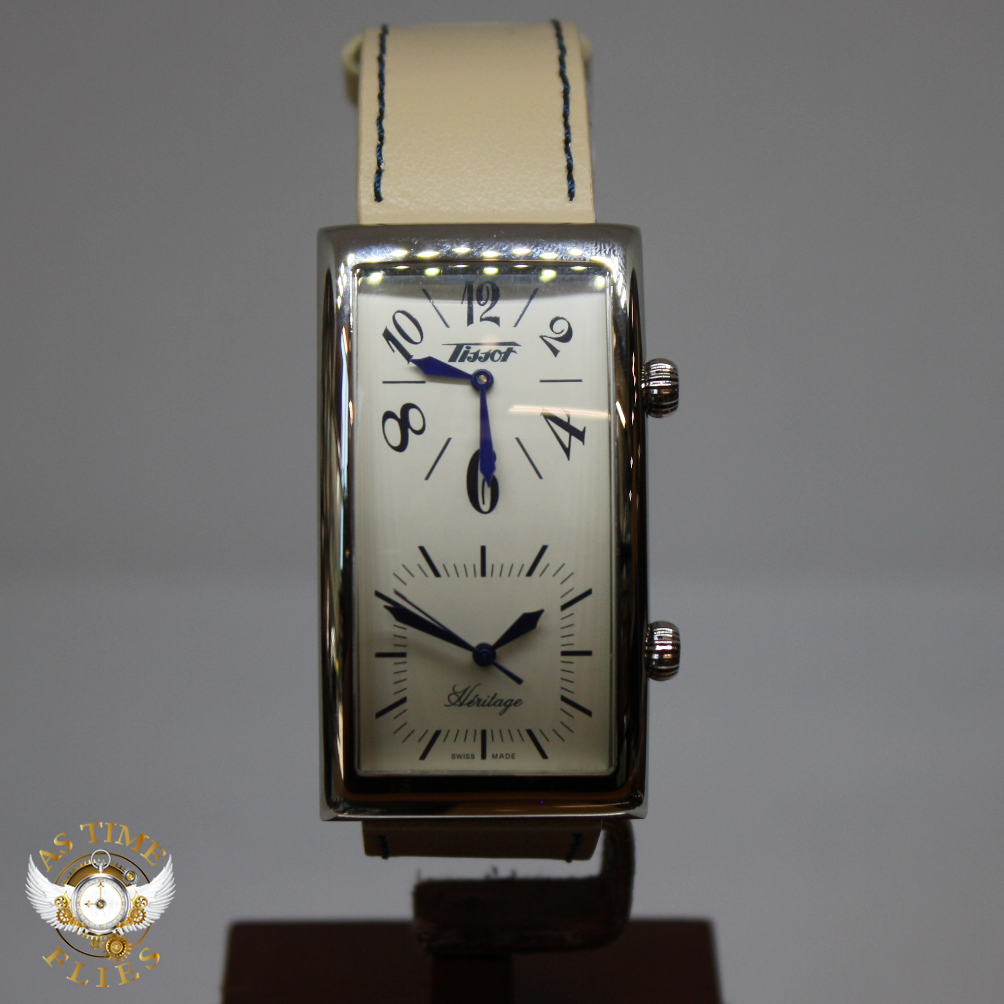 Tissot dual time watch sales